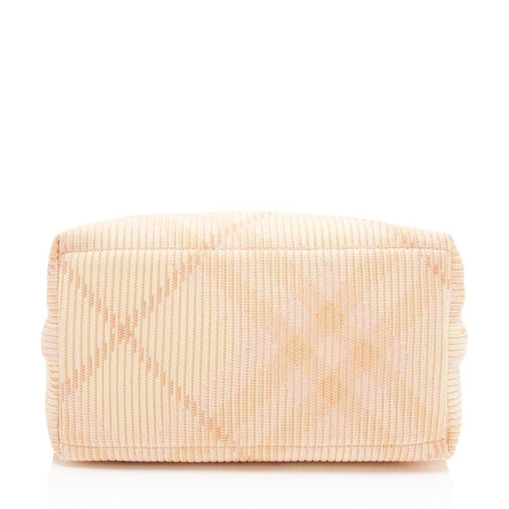 Burberry Knit Check Peg Medium Duffle - Picture 4 of 11